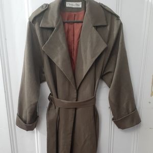 Vintage Christian Dior Trench Coat